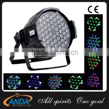 Wholesale Price Stage Effect Lighting DJ LED Light 54*3W RGBW LED Par Can Lights