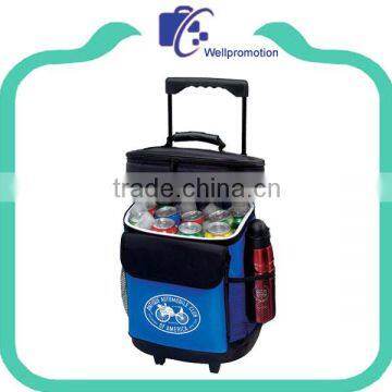 Extra large polyester trolley picnic cooler bag with wheels                        
                                                Quality Choice