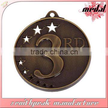 zinc alloy sport award medallion medal
