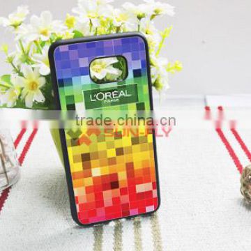 Wholesale OEM New 3D sublimation custom blank PC cell phone case for Samsung S6 Edge Plus