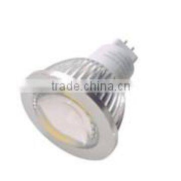 3W MR16 aluminium led cob spotlight with CE