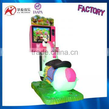 recreational machines Happy horse children's games video indoor cheap amusement rides