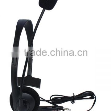 Single side Headphones with microphone for computer