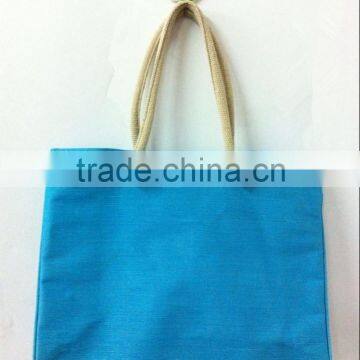 wholesale rope handle jute lady bag