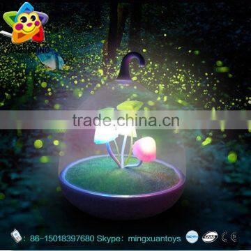 Spot Supply Colorful LED USB Rechargeable Sensor Lamp Mushroom Night Light