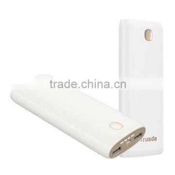 Best quality High capacity 15600mah 2 usb port battery charger mobile power bank