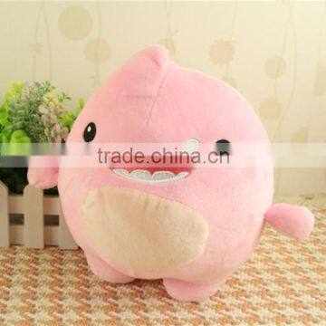 TataUFO company customize 4 inch maker ASTM EN71 CE Pink Dinosaur plush toy with Tail