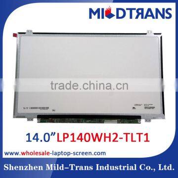 14.0 inch laptop lcd display for LP140WH2-TLT1 led screen replacement