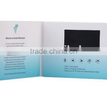 Customize 2.8/4.3/5.0/7.0/10.1 inch Lcd Greeting Card