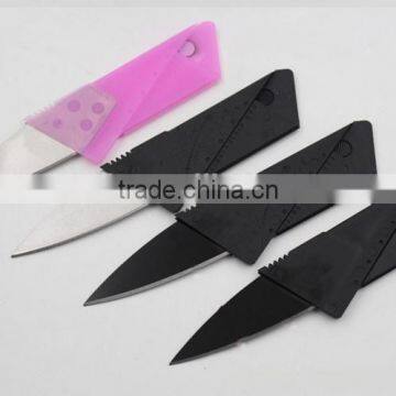 OEM Plastic and Stainless Steel Handle Material and Multi Knife Type Survival Card tools