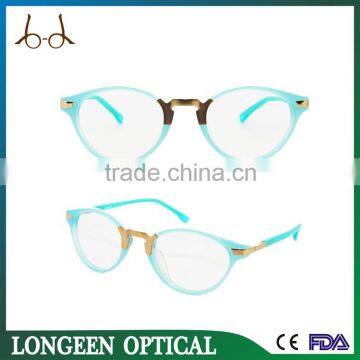 G3152 customized logo high quality metal bridge reading glasses