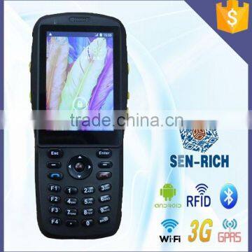 Rugged Android Barcode Scanner PDA with Wifi,3G,NFC,RFID