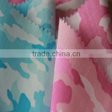 poplin light weight fabric for camouflage pants