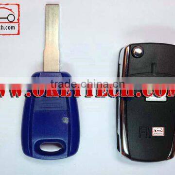 OkeyTech Fiat 1 button flip key shell for fiat key case for fiat