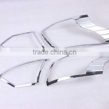 Tail Lamp Cover Trim ABS Chrome 4 Pcs For F-oc us 3X 2012 SEDAN Accessories