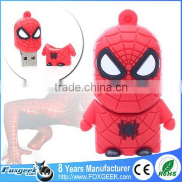 100% Real Capacity Super Heroes Series Cartoon Usb Flash Drive,Custom USB Flash,Minions Promotional Gift Memory Stick