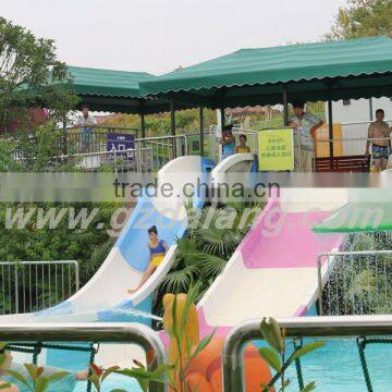 Family fiberglass water slide for sale