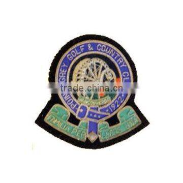 Hand Embroidered Badges , Emblems , Insignias , Patches