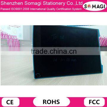 Colorful LCD Writing Board/Tablet 12 Inch Memo Pads With Lanyard Hole,Non-toxic Stylus,ABS Frame and Digital Back for School photo-3