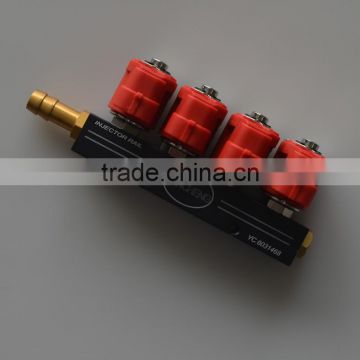 Best quality most popular 3 cylinder rail injector for lng lpg