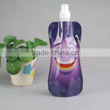 Gourd shape plastic water bottle/new design water bottle