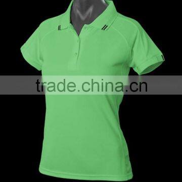 fashion new style hot sale high quality pique women polo shirt