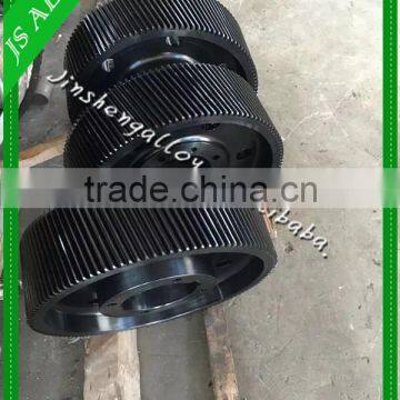 Part / Conical twin screw barrel for extruder machine for PP PVC PE ABS