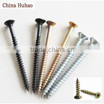 3.0*40mm Countersunk Head Yellow Zinc Plated Chipboard Screw/wood Screw photo-4