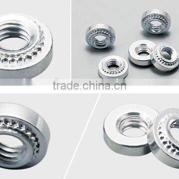 china made round self clinching nut CLS-M6-0/1/2 in direclty factory ISO 9001 approved