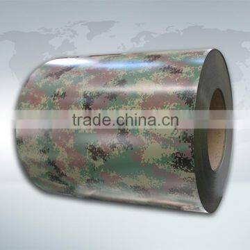 Hot Dip Camouflage Pattern Steel Roofing Sheet Price