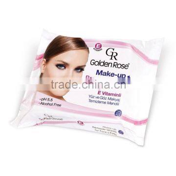 PH 5.5 disposable makeup remover cleansing towelettes