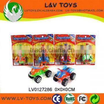 Plastic Pull Back Sand Beach Motorcycle