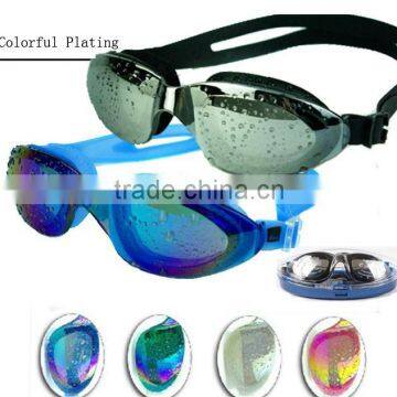 Hot Selling High Quality Fashion Plating Swimming Goggles