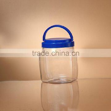 Eco-Friendly Feature and Food Use 1.8L clear plastic candy jars