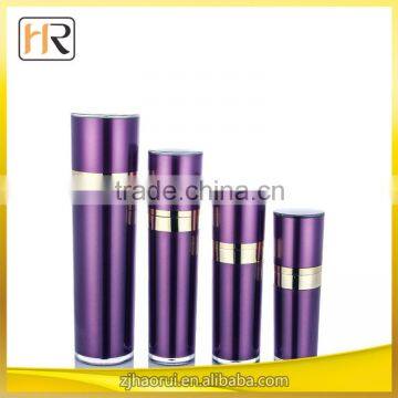 30ml 50ml 120ml purple and pink pump bottle for cream and essense