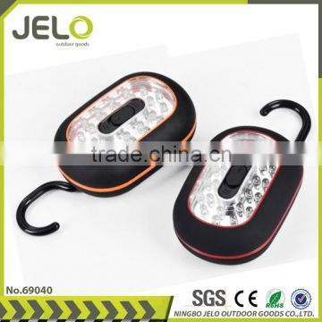 Ningbo JELO Sales promotion Super Bright 24LED Work Light With Hook Magnet Working Lamp