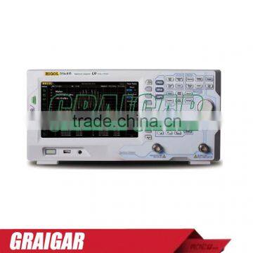 DSA875 spectrum analyzer RBW 10 Hz to 1 MHz frequency domain 9kHz~7.5GHz