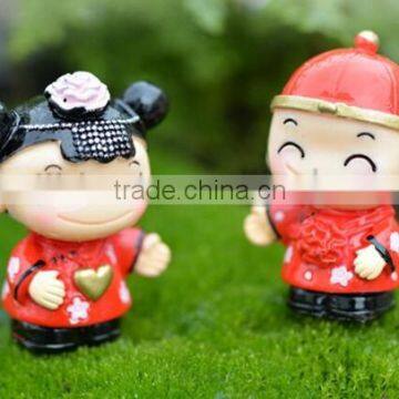 - Miniature Fairies Figurine -DIY Succulent /Terrarium Min Fairy Garden Supplies - Wholesale Miniature Bride and Groom Figurines photo-4