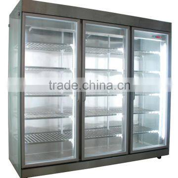 Double Glass Doors Display Refrigerator photo-4