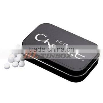 High Quality Rectangular Mint Candy Tin Box