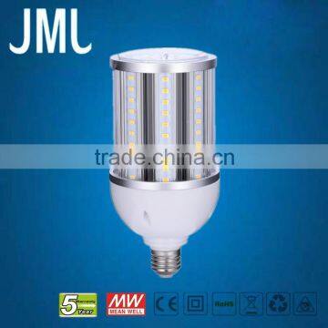 IP64 27w led corn bulb lights with 5 year warranty