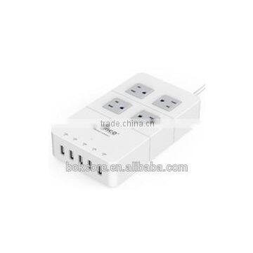 6 OUTLET US Socket Power Strip,surge Protector Socket With 5 USB Charging Ports V-04 photo-2
