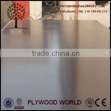 Waterproof laminated hardwood poplar core plywood for Construction
