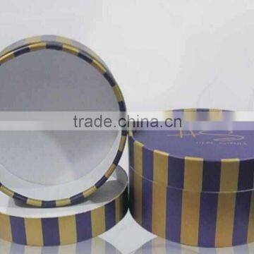 Paper round box for cheesecake