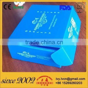 Eco Printed Coroplast Folding Box For Shipping