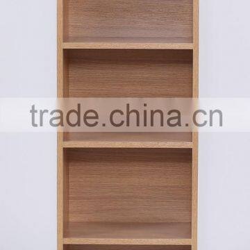 Hot selling corner model wooden bookcase/4 layers bookcase/TN.