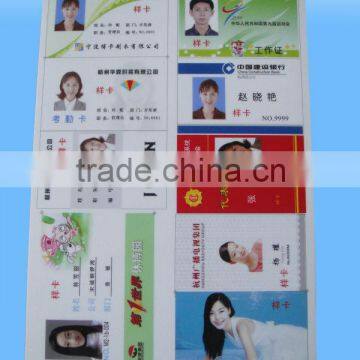 Sale Promotion Made In China Material Pvc Id Card