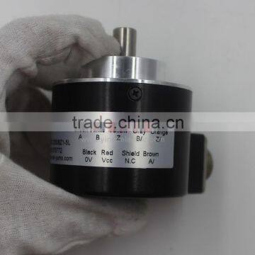 ISC5810 5 24VDC 2000ppr 58 mm 10mm CNC System Machine Solid Shaft Encoder Optical Price Incremental Rotary Encoder photo-5