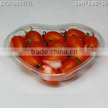 Plastic Heart Shape Container