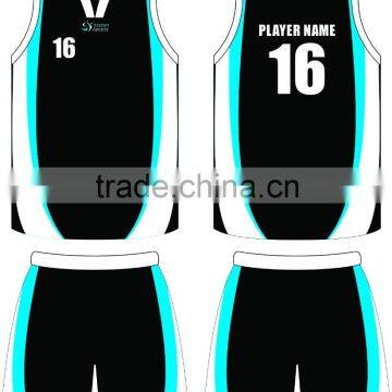 sublimated basketball uniform